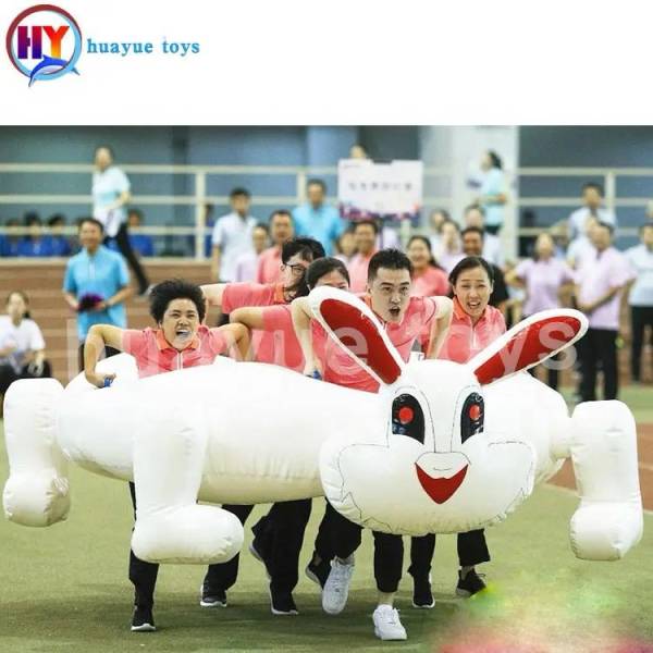 Location de Course aux Lapins Gonflables à Lyon