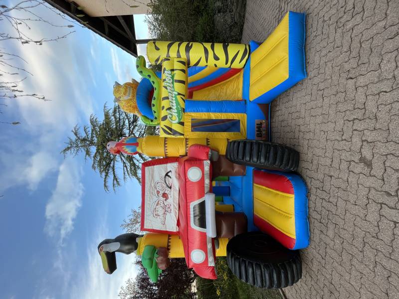 Location structure safari pour kermesse anniversaire et autre événement sur région lyonnaise