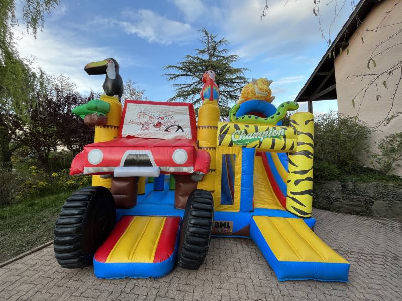 Location structure safari pour kermesse anniversaire et autre événement sur région lyonnaise