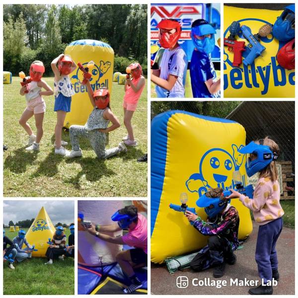 GellyBall activité pour enfants, adolescents, adultes idéal pour anniversaire, centre aéré, associations sportive