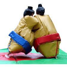 Location de costumes de sumo gonflables pour adultes à Lyon