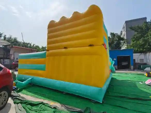 Location de structure gonflable Pokémon avec toboggan à Lyon et sa région